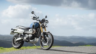 2019 Triumph Scrambler 1200 XE Review  MC Commute [upl. by Uranie360]