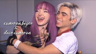 Cameron Boyce and Dove Cameron moments [upl. by Anaihsat]