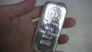 Argor Heraeus 500g Silver Bar Review [upl. by Ainod342]