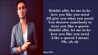 Faydee Habibi Albi ft Leftside Lyrics [upl. by Baer226]