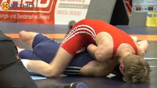 🤼  Wrestling  German Championships 2019 Cadets Freestyle  42kg Pl 56  ZIEGLER vs GEIGER [upl. by Carlos]