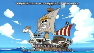 One Piece Opening 1 We Are Legendado PTBR [upl. by Ecinev237]