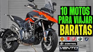 ✅ LAS MEJORES MOTOS PARA VIAJAR BARATAS Bajo Cilindraje 2020 y 2021 [upl. by Forta497]