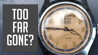 Tourneau 1950s Bumper Movement Vintage Watch Restoration [upl. by Kirstin67]