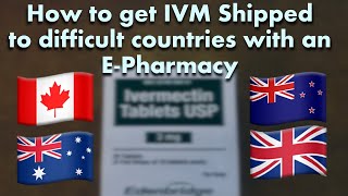 Three pharmacies that Ship Ivermectin to Canada UK Australia New Zealand USA and more [upl. by Telford616]