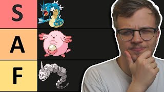 Pro Nuzlocker Ranks Every Gen 1 Pokemon [upl. by Irianat100]