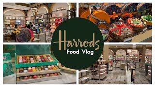 INSIDE HARRODS LONDON LUXURY FOOD HALL  HARRODS REWARDS  JOS ATKIN [upl. by Robinetta]