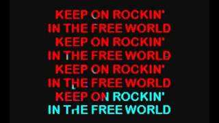 Neil Young Rockin In The Free World 1989 MusicPlayOn com [upl. by Hewe]