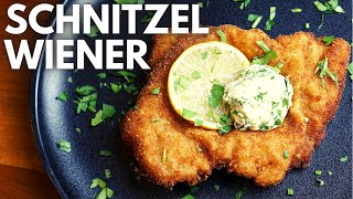 How to make a real Wiener Schnitzel  Veal Schnitzel Recipe [upl. by Townsend]