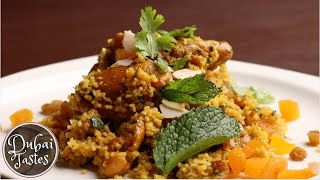 Moroccan Chicken and Couscous Recipe 🇲🇦🤤 [upl. by Sclar]