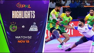 Match Highlights Patna Pirates vs Haryana Steelers  November 13  PKL Season 11 [upl. by Kaslik]