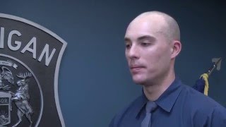 A Day in the Life of a Michigan State Police Trooper Recruit [upl. by Artenak]