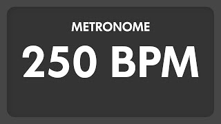 250 BPM  Metronome [upl. by Jeremias]