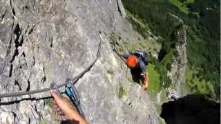 Kandersteg Klettersteig Allmenalp [upl. by Wrdna802]