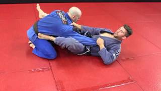 Scissor Sweep White Belt Triangle Choke Setup [upl. by Otrebire]