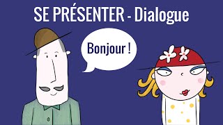 Se présenter en français fle dialogue niveau A1 débutant – communication 1bis [upl. by Maretz]