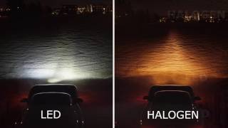 LED vs Halogen Headlight bulbs [upl. by Joo177]