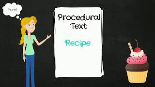 Procedural Text  Recipe [upl. by Eniledam]