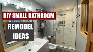 Bathroom Remodel Overview and Ideas Before amp After [upl. by Sayers]