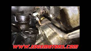 Audi A4 VW Passat coolant temperature sensor housing replacement DIY by Edge Motors [upl. by Gipsy]