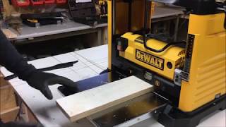 dewalt dw733 Thickness Planer [upl. by Resay]