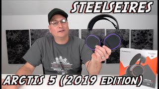 SteelSeries Arctis 5 2019 Edition Gaming Headset Detailed Review [upl. by Ahsienauq297]