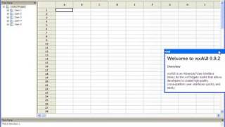 wxAUI  Advanced User Interface Demonstration [upl. by Cavit]