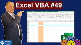 Excel VBA 49 Macro per evidenziare righe colonne e la cella attiva [upl. by Kcired898]