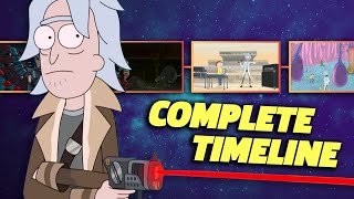 RICK AND MORTY Complete Timeline Seasons 15 [upl. by Grosvenor]