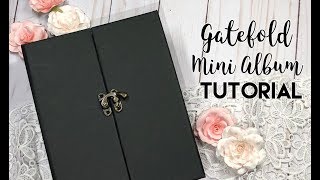 Easy Gatefold Mini Album Tutorial [upl. by Ahseat]