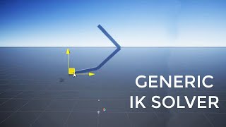 Unity 3D  Generic Inverse Kinematics IK  Open Source  Github [upl. by Bollen]