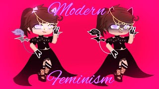 Modern feminism talking  Accalia Life outfit  Gacha club [upl. by Durman788]