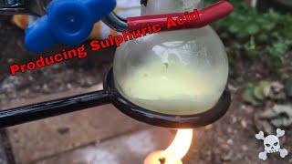 Producing Sulphuric Acid [upl. by Chandal383]