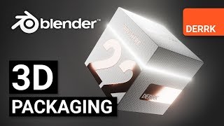 3D Package Design  Animation in Blender 28 EEVEE [upl. by Odanref]