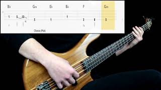 Linkin Park  Numb Bass Cover Play Along Tabs In Video [upl. by Nedgo]