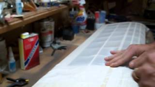 Applying Silk on RC Airplane Covering Old School Dope Part 1 [upl. by Inami]