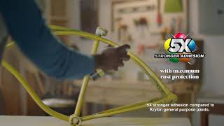 Project Inspiration Bike Restoration With Krylon® Spray Paint [upl. by Einnij]