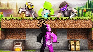 Minecraft Speedrunner VS 3 PRO Minecrafters [upl. by Ashti]