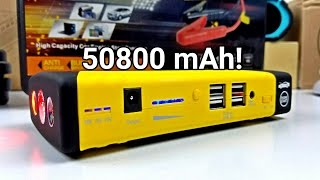 50800mAh Jump Starter  Amazing Power Bank For All Uses [upl. by Quar]