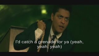 Bruno Mars  Grenade Official Video Lyrics [upl. by Ranilopa]