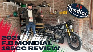 FB Mondial HPS 125cc 2021 Euro 5 Motorcycle Review [upl. by Derward]