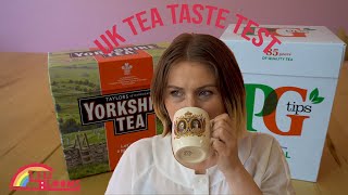 British Tea Taste Test Yorkshire Tea VS PG Tips [upl. by Natascha]