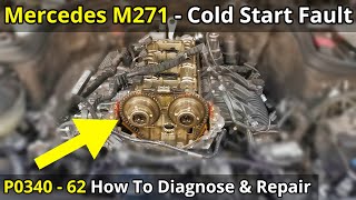 Mercedes C Class P034062 M271  Step By Step DIY Information  How To [upl. by Isabelle]