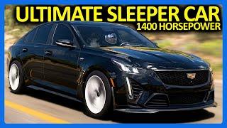 Forza Horizon 5  The ULTIMATE Sleeper Car Customization FH5 CT5V Blackwing [upl. by Salhcin603]