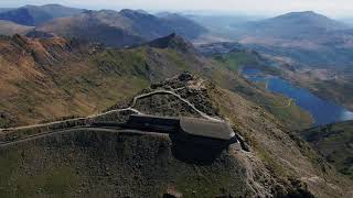 The journey to Snowdon summit with Snowdon Mountain Railway [upl. by Seaman572]