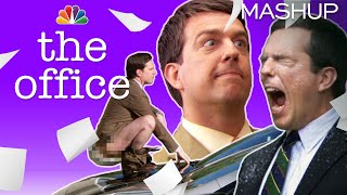 Andys 13 Best FreakOuts  The Office [upl. by Nylissej]