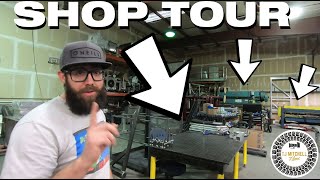 Welding Fabrication Shop Tour Behind The Scenes [upl. by Adni]