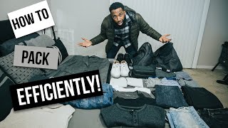 How to Pack Multiple Outfits Into a Duffle Bag Including a Suit  Corey Jones [upl. by Roddie]