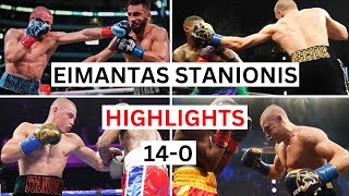 Eimantas Stanionis 140 Highlights amp Knockouts [upl. by Ecniuq488]