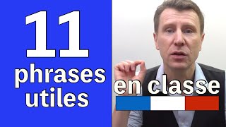 11 phrases utiles pour la classe de français [upl. by Enahpets705]